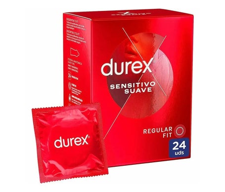 Durex Sensitivo Suave Preservativos 24uds