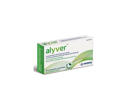 Normon Alyver 30 Comprimidos Masticables