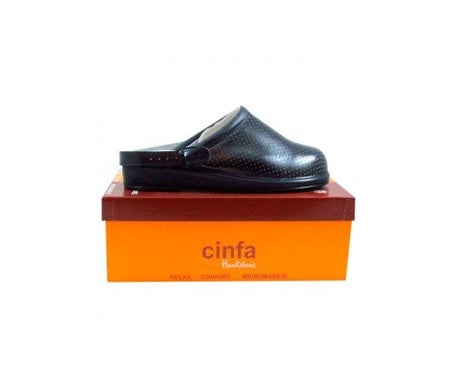 Cinfa zueco Micromasaje azul N41