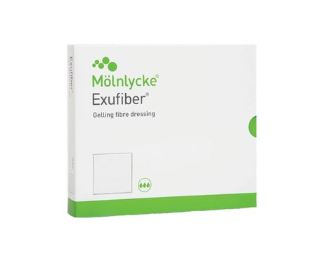 Molnlycke Helth Exufiber Apósito 5x10cm 16uds