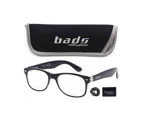 Bads Gafas Estuche Plano Negro +3.00 1ud