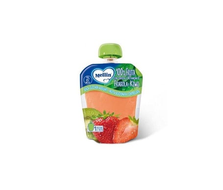 Mellin Bolsita Fresa Kiwi 6 M+ Bio 90 g | Natural Doctor