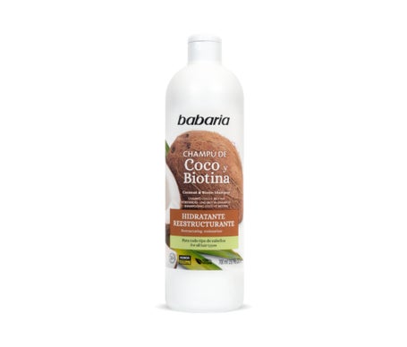 Babaria Champú Hidratante Coco y Biotina 700ml
