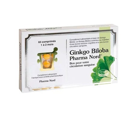 Pharma Nord Ginkgo Biloba 60 comprimés