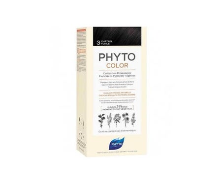 Phyto PhytoColor Coloración Permanente Nº3 Castaño Oscuro 1ud
