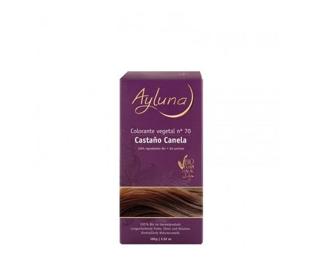 Ayluna Tinte Cabello Vegetal Nro 70 Castaño Canela 100g