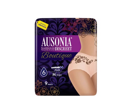 Ausonia Discreet Braguitas Desechables Pérdida Orina TM 9uds