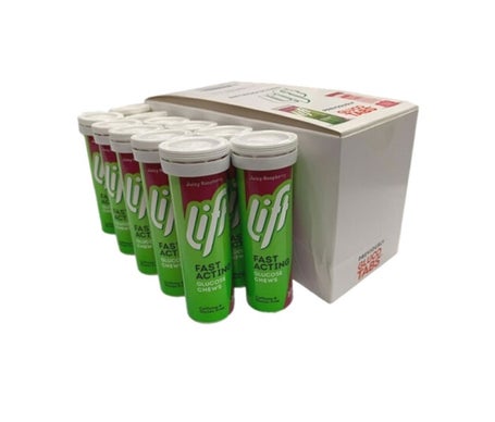 Lift Pack Gluco Tabs Frambuesa 12uds