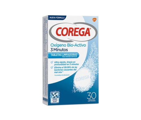 Corega 3 Minutes 30 Tablets