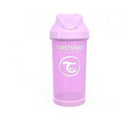 Twistshake Vaso con Pajita Color Lila 360ml