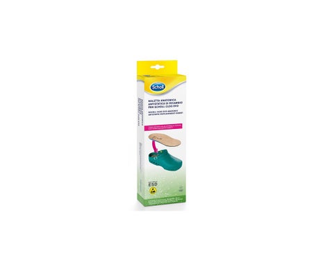 Scholl Clog Evo Plantilla Anatómica Antiestátic Rec T37-38 1 Par