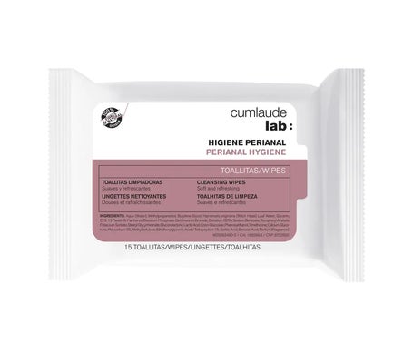 Cumlaude Lab Higiene Perianal Toallitas 15uds