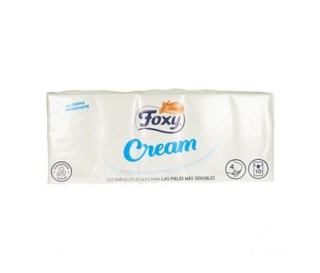 Foxy Cream Pañuelos Pieles Sensibles 10x9uds