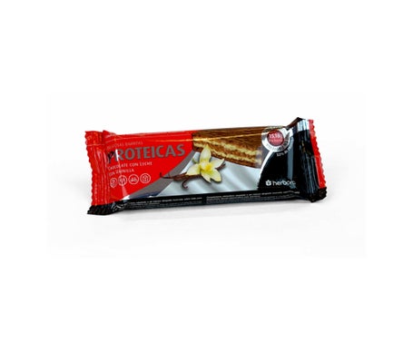 Herbora Barrita Proteica de Chocolate con Leche y Vainilla 47gr