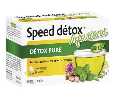 Nutreov Speed Détox Infusiones Détox Pure 20Sob