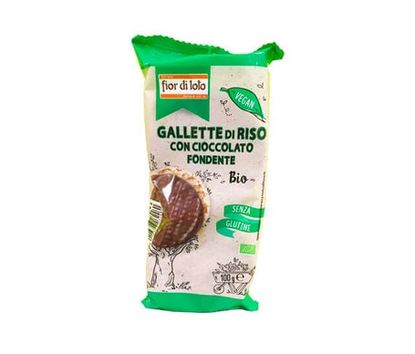 Fior di Loto Tortitas Arroz Chocolate Negro 100g | Natural Doctor