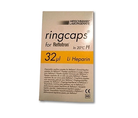 Reflotron Ringcaps Capilares de REFLOTRON GLUCOSA | Natural Doctor