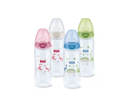 Nuk Biberon FC+PP Latex Baby Safari 360ml