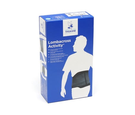 Thuasne Lombacross Activity Faja Lumbar Negro 21cm T3 1ud