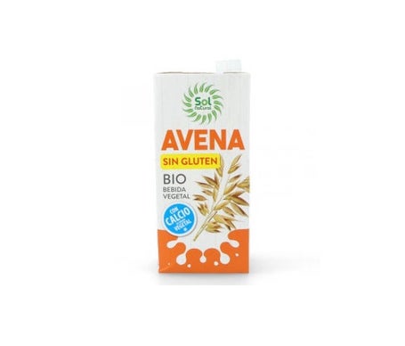 Solnatural Bebida Veg Avena sin Gluten Calcio Bi 1000ml