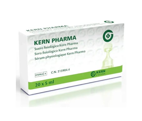 Kern Pharma suero fisiológico estéril monodosis 20x5ml