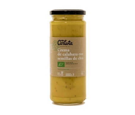 Carlota Organic Crema Calabaza Chia Bio 450g