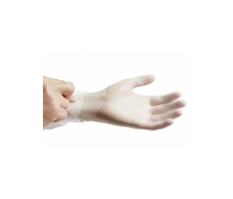 Naturflex guantes vinilo T-S 1ud