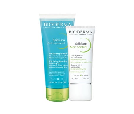 Bioderma Sébium Mat Control + Sébium Gel Espumoso
