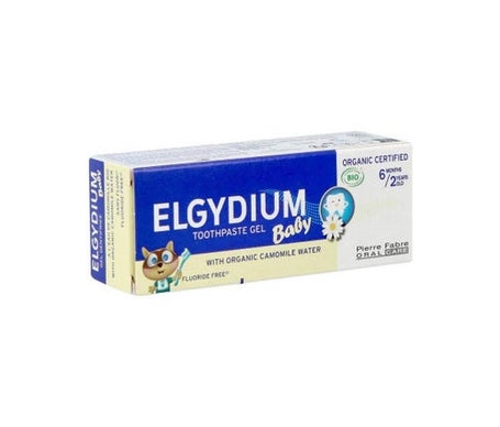 Elgydium Baby Gel Dentífrico Agua de Manzanilla Orgánica 30ml