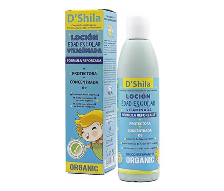 'D''shila loción vitaminada niños 250ml'