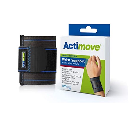 Actimove Muñequera Talla Única Negro 1ud
