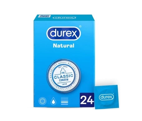 Durex Natural Preservativos 24uds