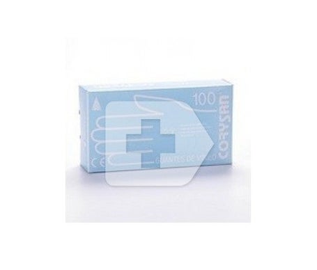 Guantes Corysan vinilo talla pequeña 100uds