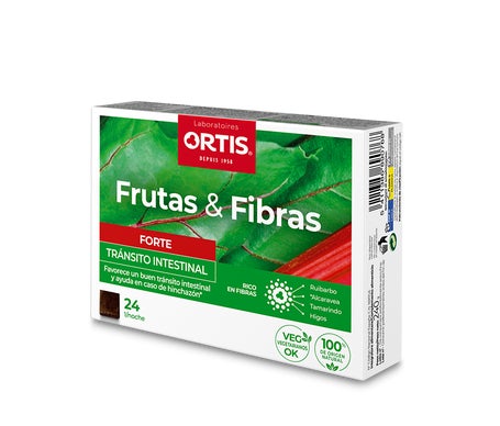 Ortis Frutas&Fibras Forte 24 cubos