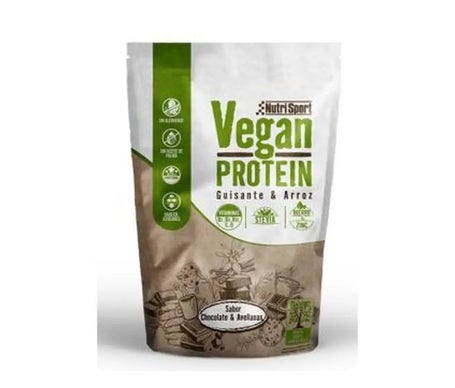 Nutrisport Vegan Proteína Choco Avellanas 520g