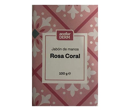 Acofar Jabón De Manos En Pastilla Acofarderm Rosa Coral 100g