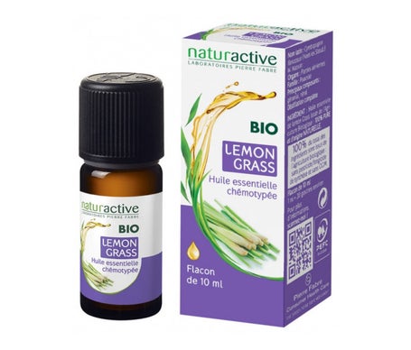 Aceite esencial Naturactive Lemon Grass Orgánico 10ml