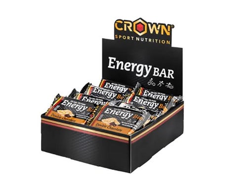 Crown Energy Bar Doble Chocolate 12x60g | Natural Doctor
