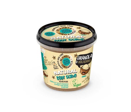 Planeta Orgánica Body Scrub Granola y Macadamia Nut 360ml