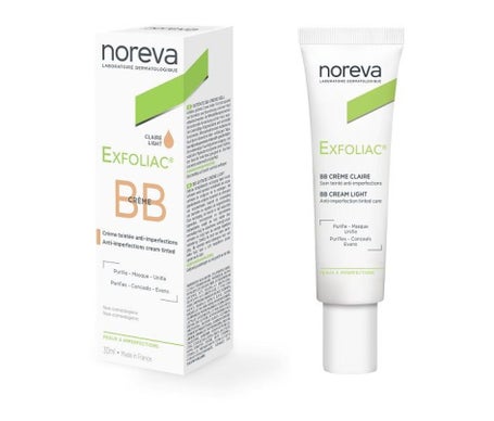 Noreva Exfoliac BB Crème Clair Light 30ml