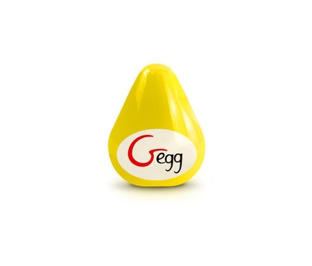 GVibe Huevo Masturbador Texturizado Amarillo 1ud