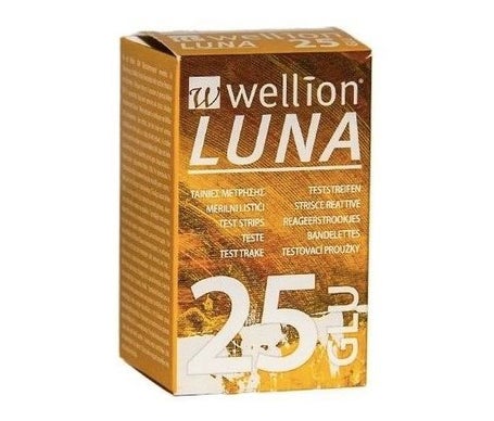Wellion Luna Strips 25uds