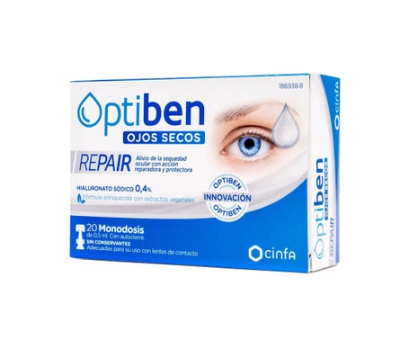 Optiben Ojos Secos Repair 20uds