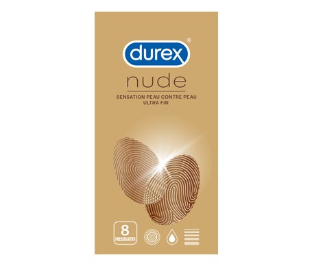 Durex Preservativos Nude Latex Free 8uds