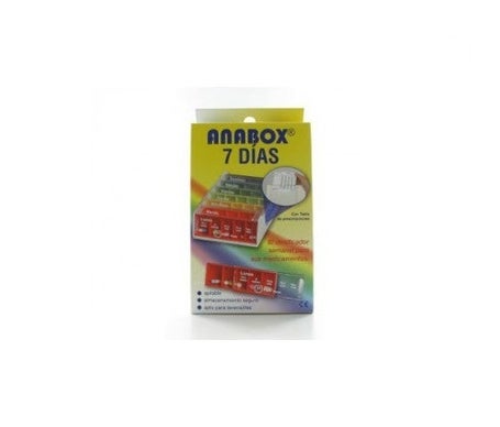 Anabox pastillero semanal