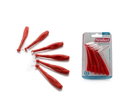 Foradent cepillo interdental cónico 6uds
