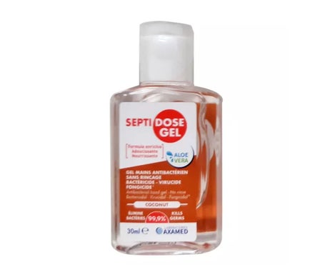 Septidose Gel Hidroalcohólico Aloe Vera Coco 30ml