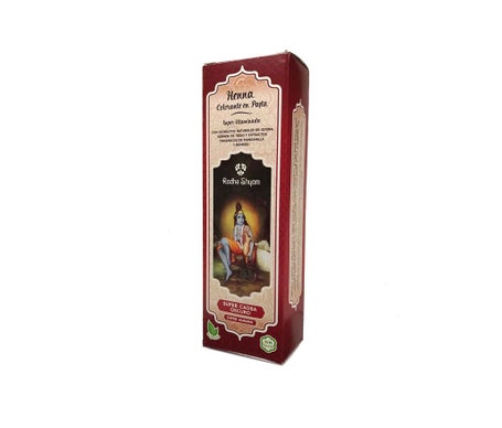 Radhe Shyam Henna Super Caoba Oscuro Pasta 200g