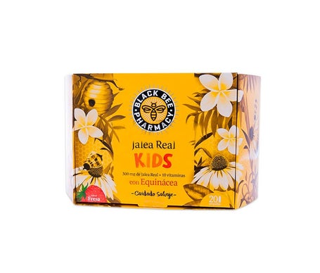 Black Bee Jalea Real Kids 20 Ampollas