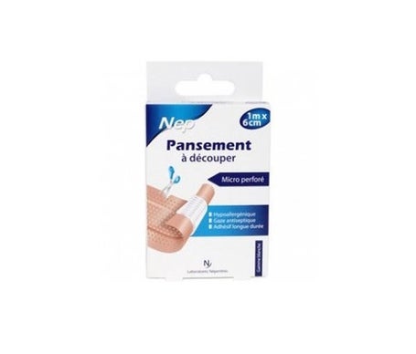 Nepenthes - Telas de Primeros Auxilios 7,5x7,5 Bote de 10 compresas